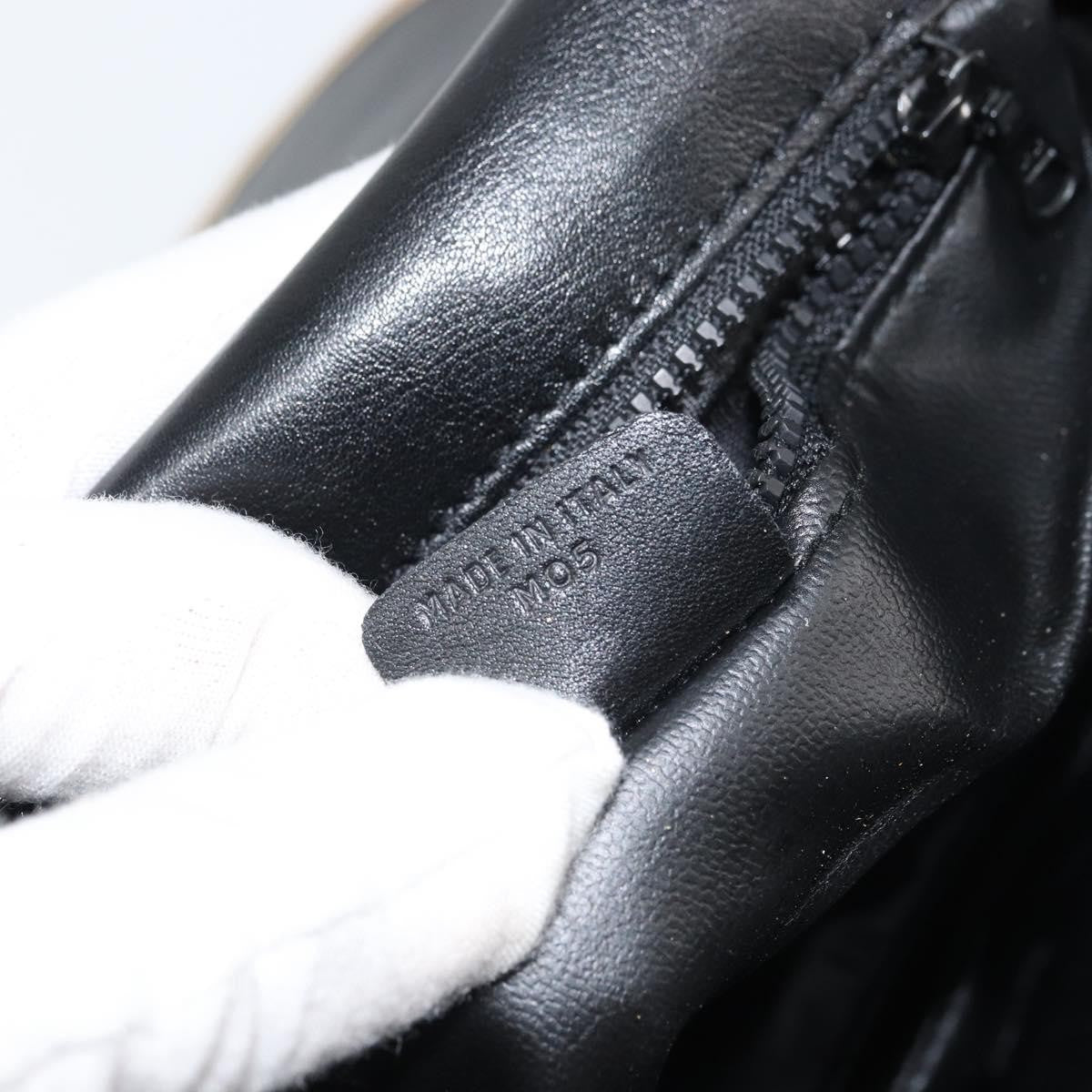Celine Vintage Leather Black Leather Shoulder Bag Bag (Pre-Owned)