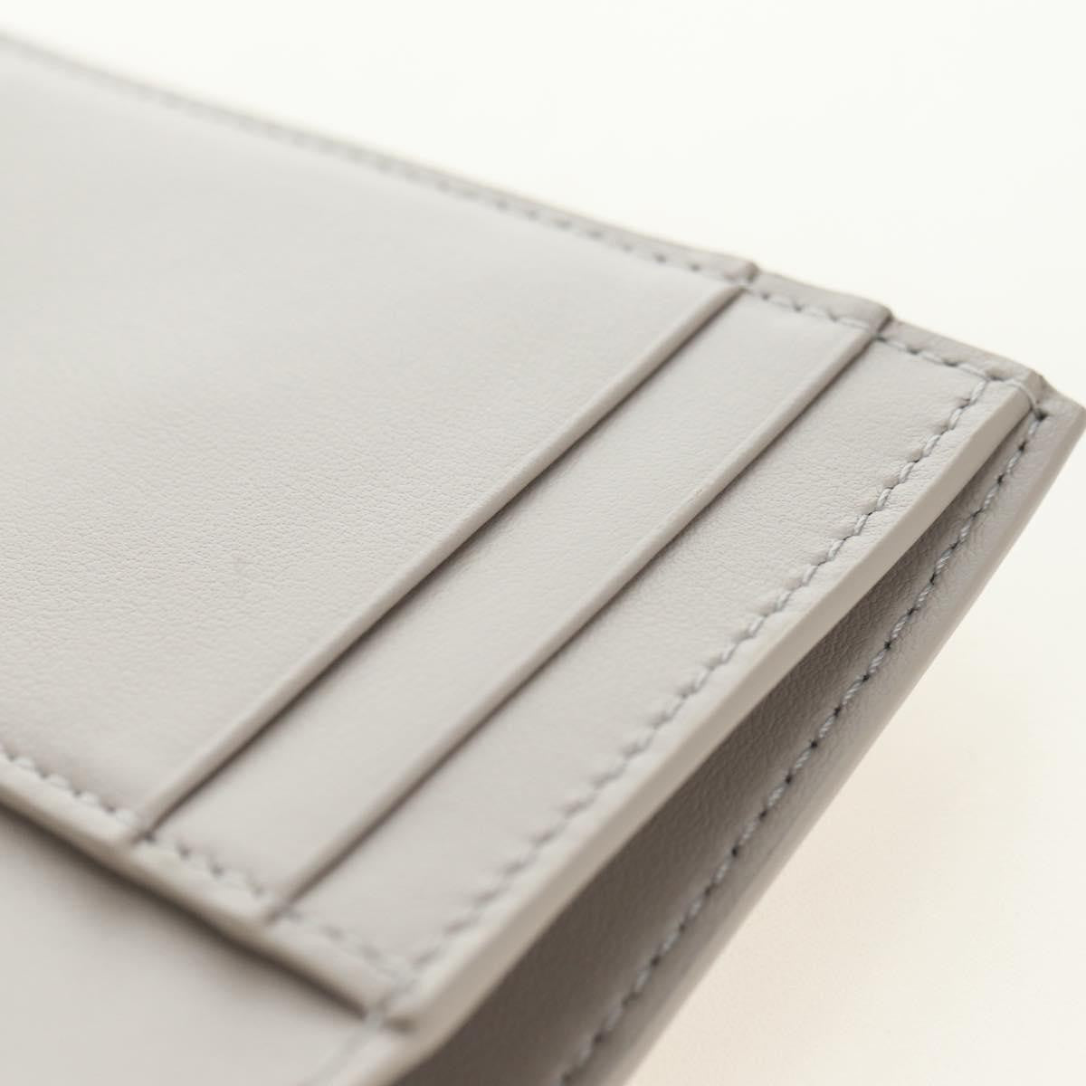 Celine Triomphe Trifold Leather Beige Leather Wallets Accessory (Pre-Owned)