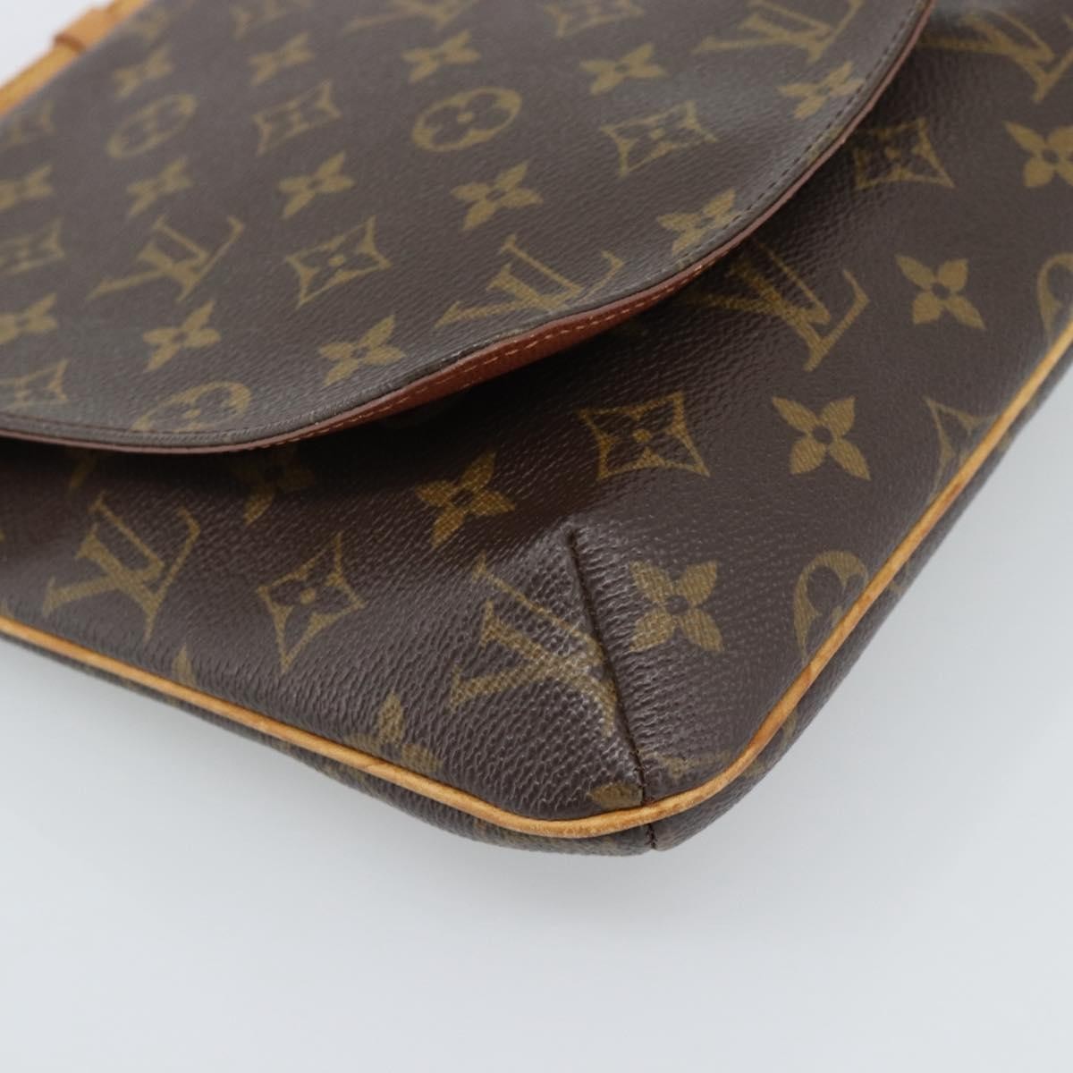Louis Vuitton Musette Salsa Monogram Canvas Brown Canvas Shoulder Bag Bag (Pre-Owned)