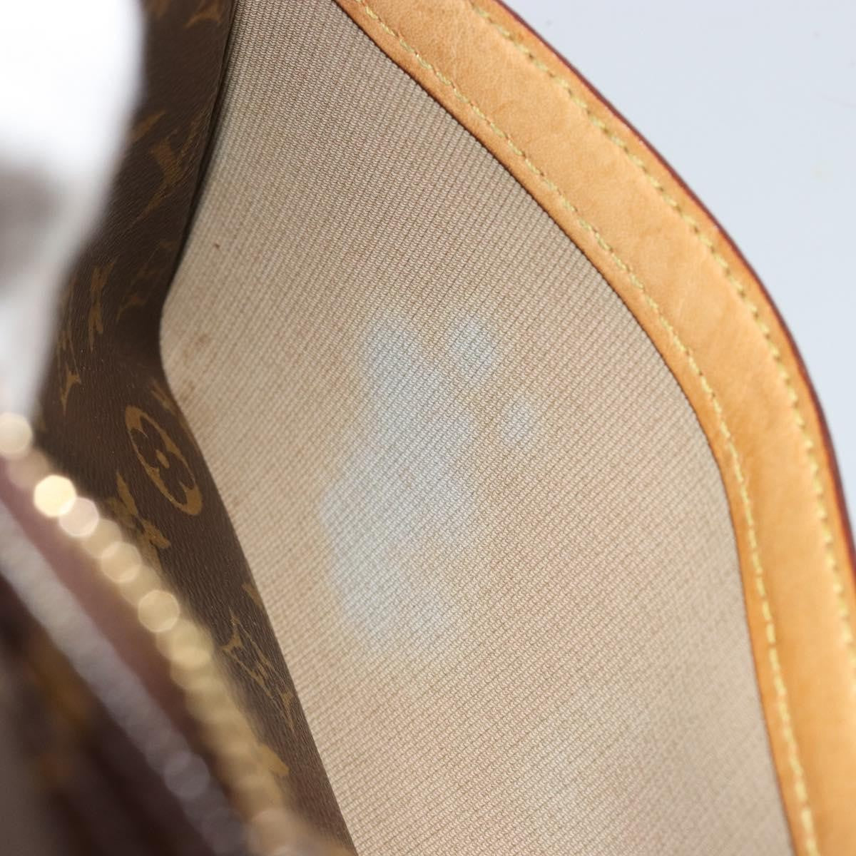 Louis Vuitton Reporter Monogram Canvas Brown Canvas Handbag (Pre-Owned)