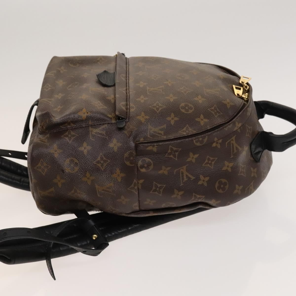 Louis Vuitton Palm Springs Monogram Canvas Brown Canvas Backpack Bag (Pre-Owned)