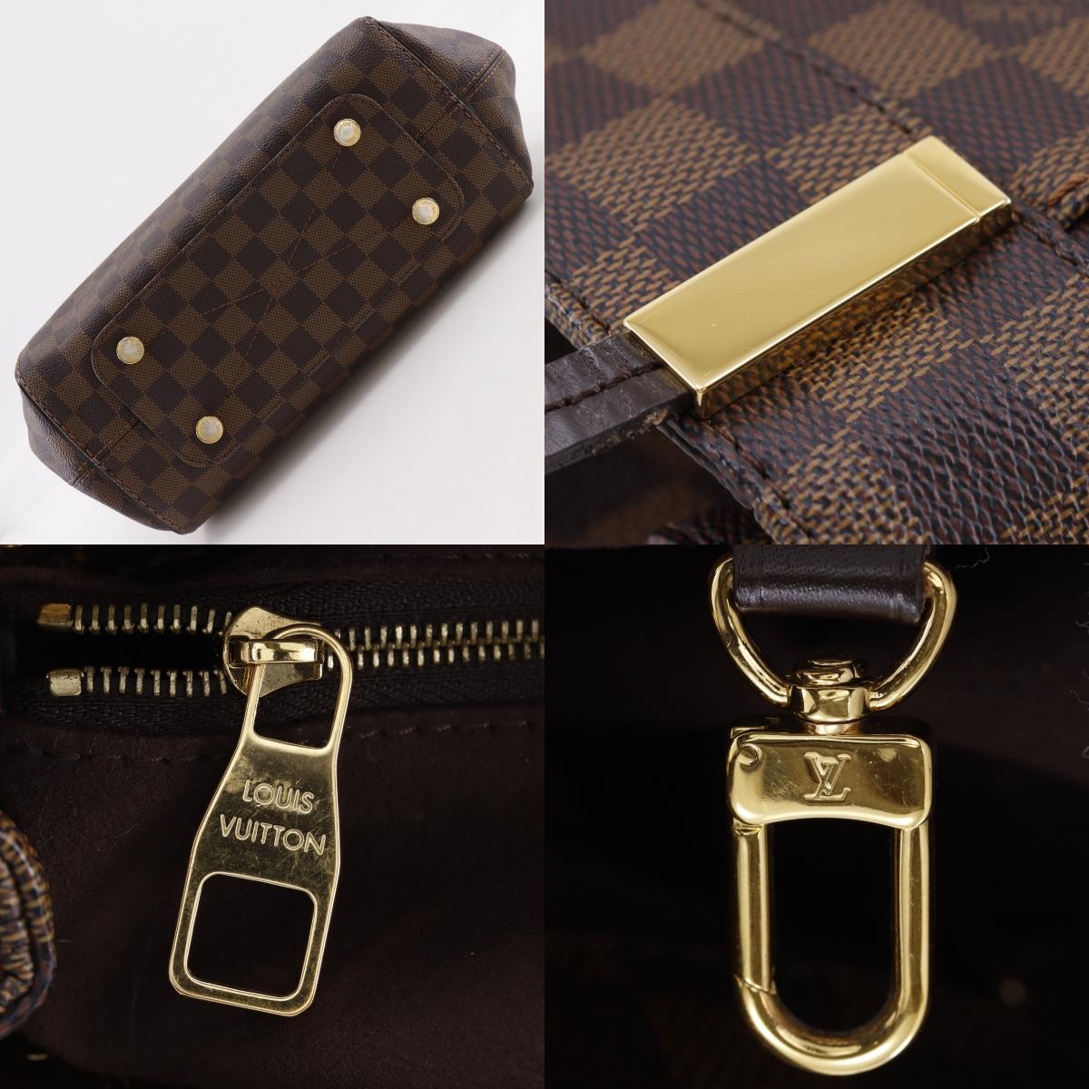 Louis Vuitton Marylebone Damier Brown Canvas Handbag (Pre-Owned)