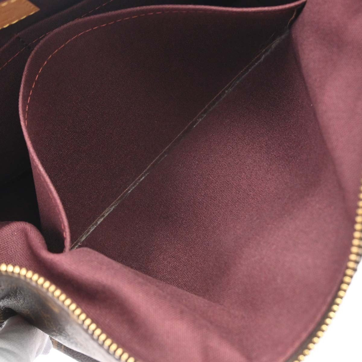 Louis Vuitton Iena Tote Monogram Canvas Brown Canvas Tote Bag Bag (Pre-Owned)