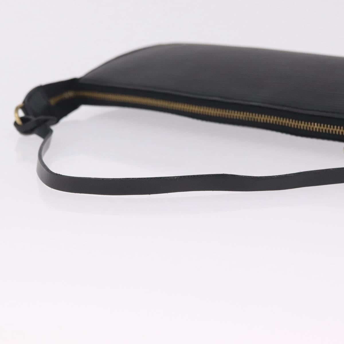 Louis Vuitton Pochette Accessoires Epi Leather Black Leather Clutche & Pouche Bag (Pre-Owned)