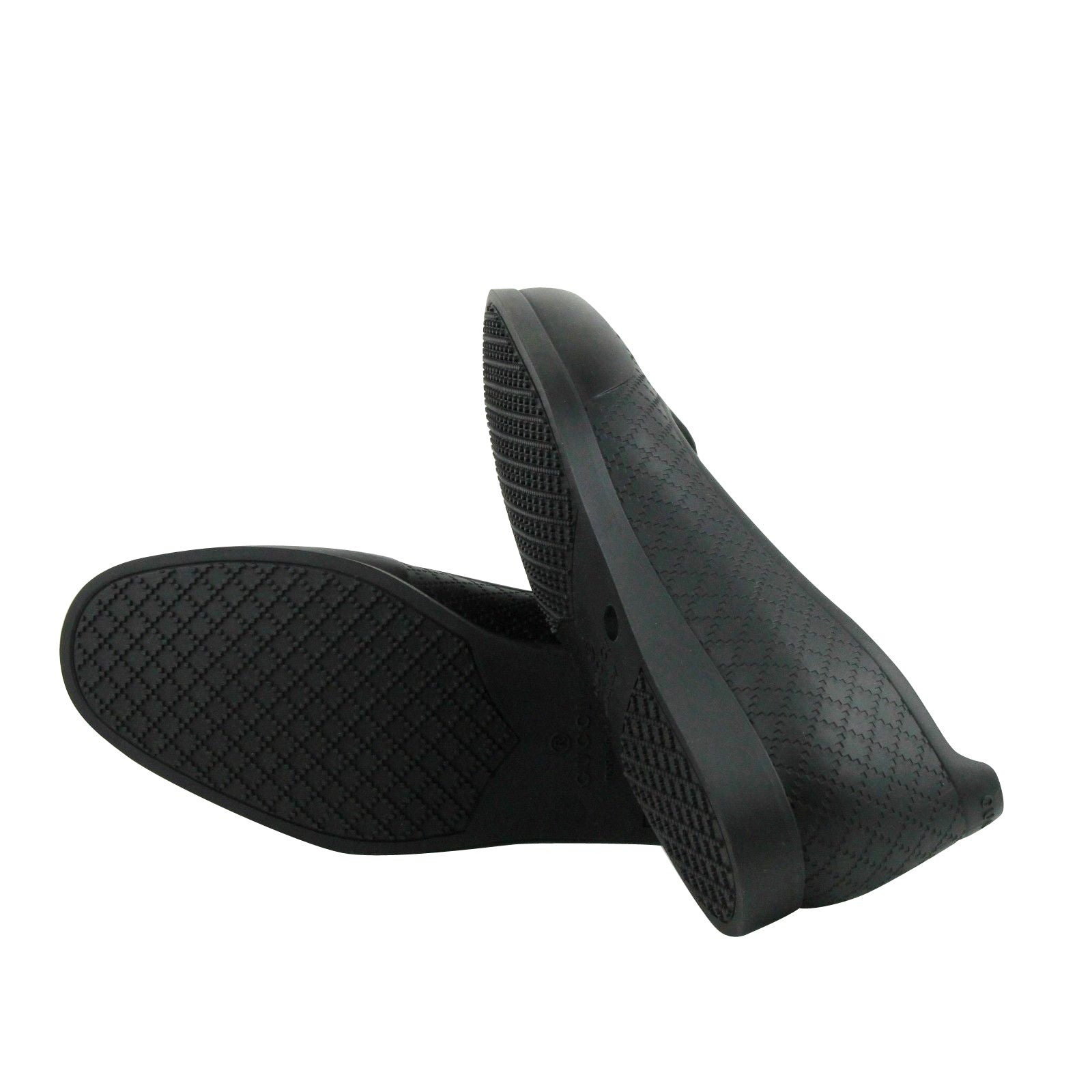 Gucci Men's Cover Diamante Pattern Black Rubber Overshoe (7 G / 7.5 US)