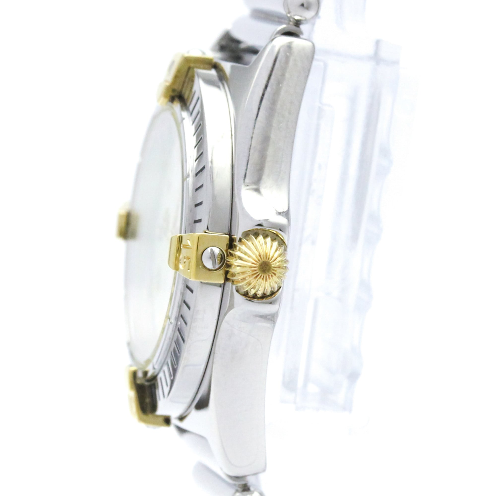 Breitling Callistino Quartz 18K Gold And Steel Watch (Pre-Owned)