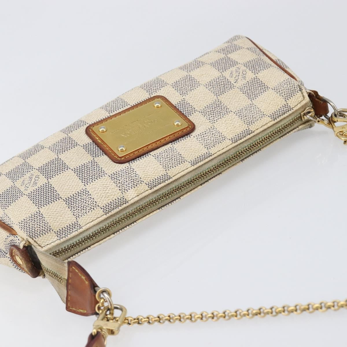 Louis Vuitton Eva Damier Neutral Canvas Handbag (Pre-Owned)