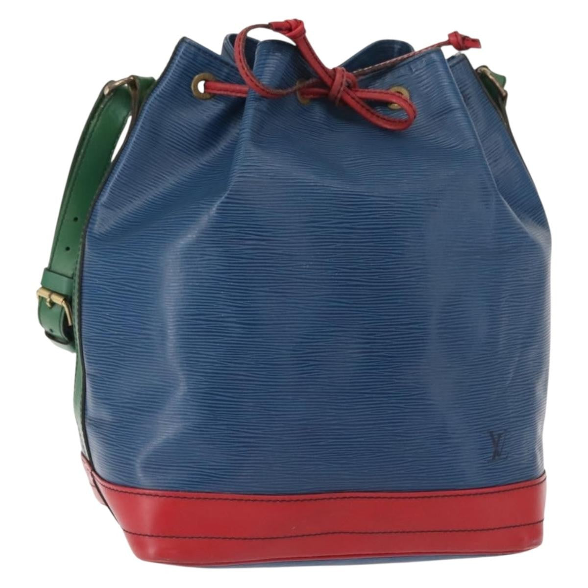 Louis Vuitton Tricolor Noe Epi Leather Blue Leather Shoulder Bag Bag (Pre-Owned)