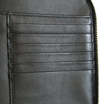 Bottega Veneta Marco Polo Black Leather Clutch Bag (Pre-Owned)
