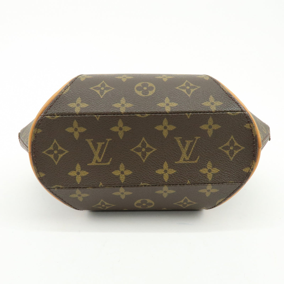 Louis Vuitton Ellipse Monogram Canvas Brown Canvas Handbag (Pre-Owned)
