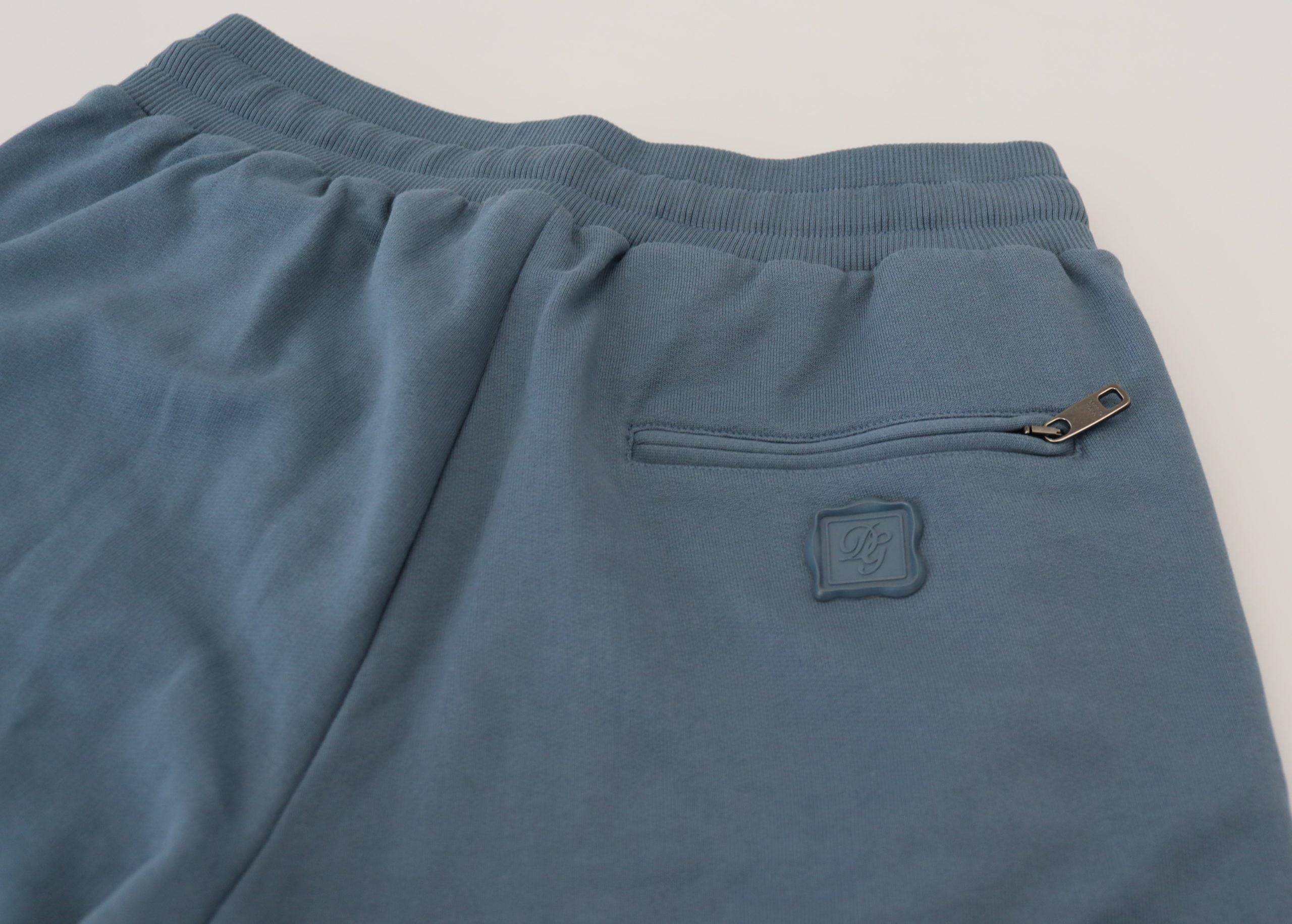 Dolce & Gabbana Blue Cotton Bermuda Casual Mens Men's Shorts
