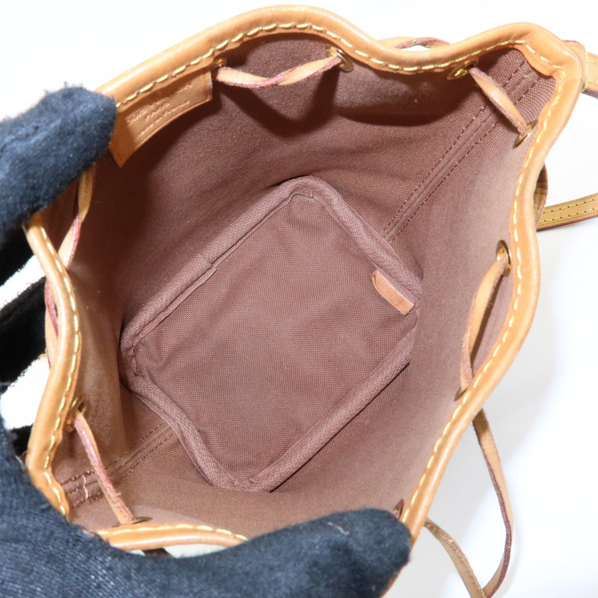 Louis Vuitton Noe Monogram Canvas Brown Canvas Shoulder Bag Bag (Pre-Owned)