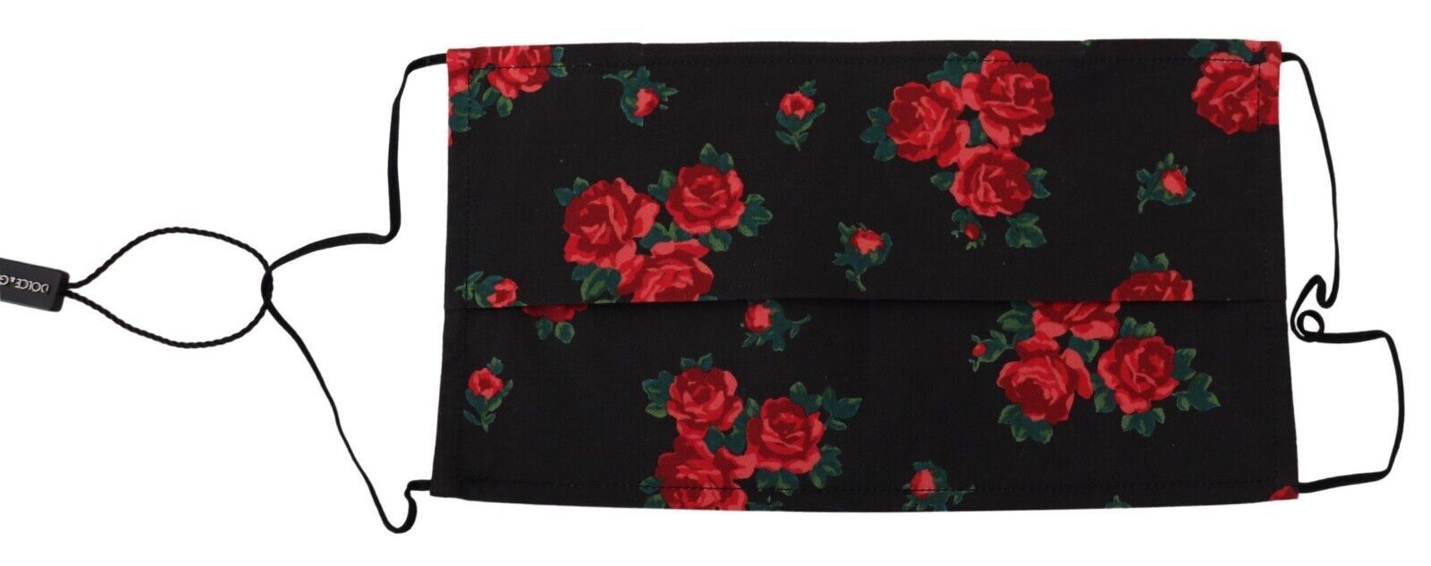 Dolce & Gabbana Elegant Floral Cotton Pleated Face Women's Mask