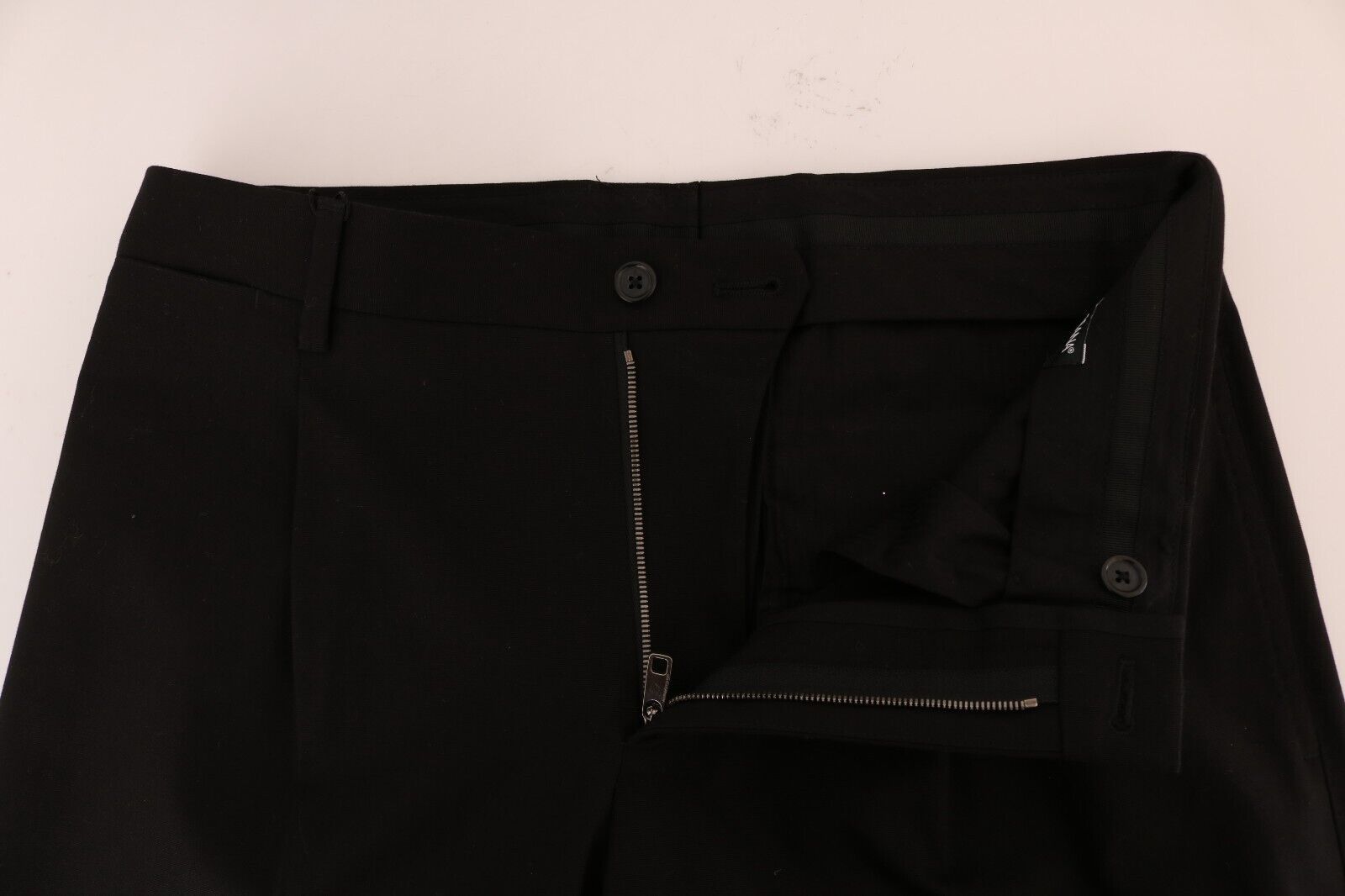 Dolce & Gabbana Elegant Black Cotton Stretch Men's Pants