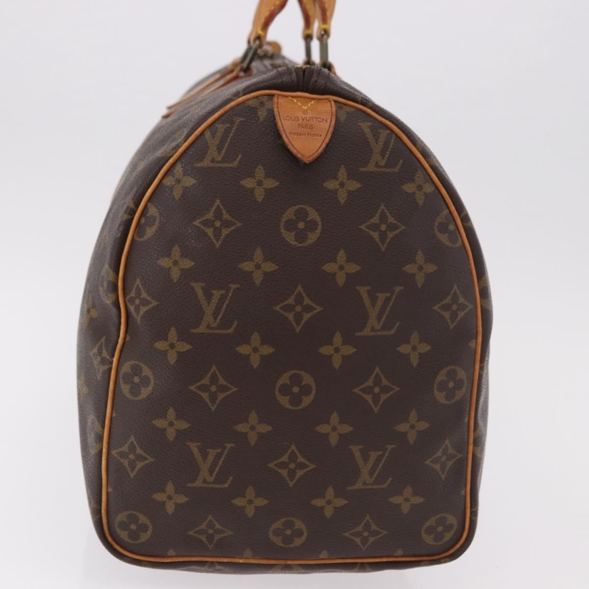 Louis Vuitton Speedy Monogram Canvas Brown Canvas Handbag (Pre-Owned)