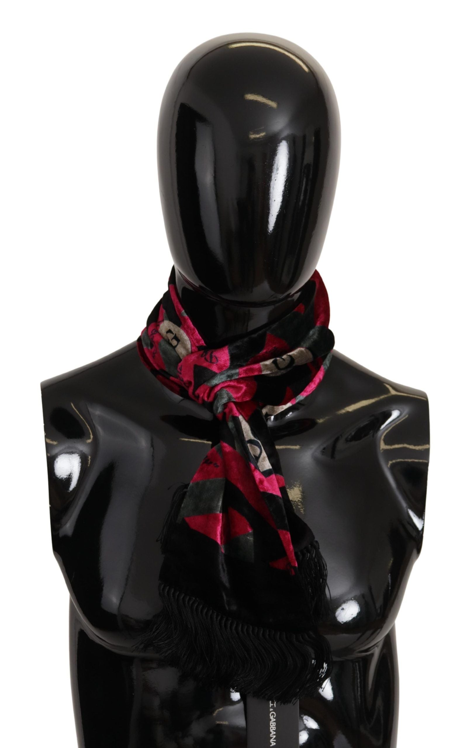 Dolce & Gabbana Elegant Multicolor Viscose Silk Men's Men's Scarf