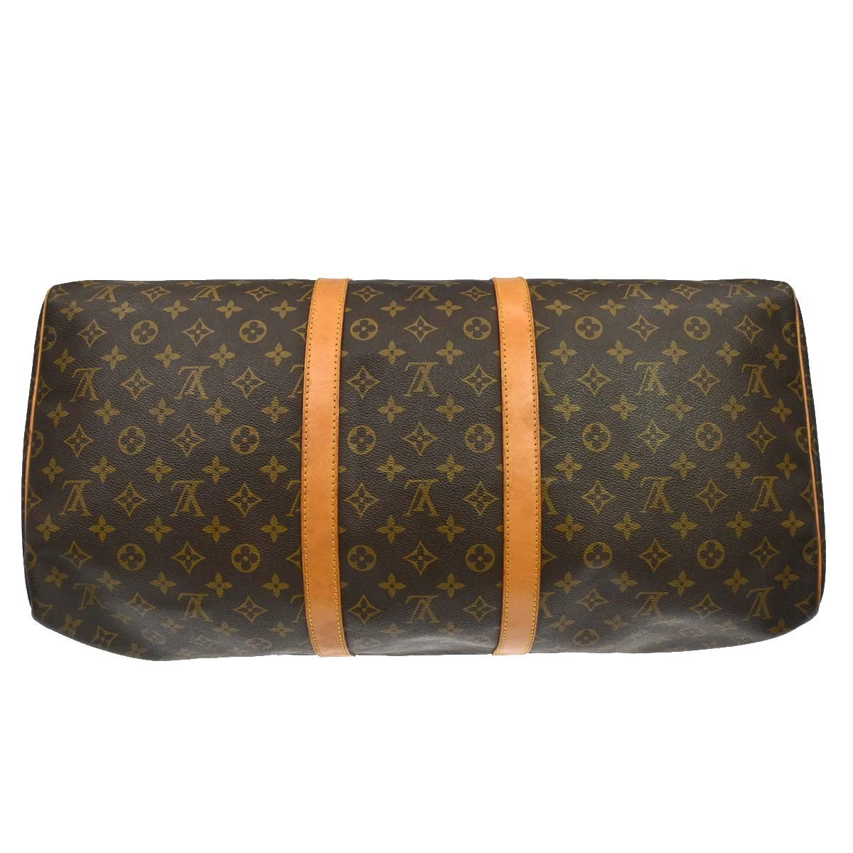 Louis Vuitton Keepall Monogram Canvas Brown Canvas Travel Bag Bag (Pre-Owned)