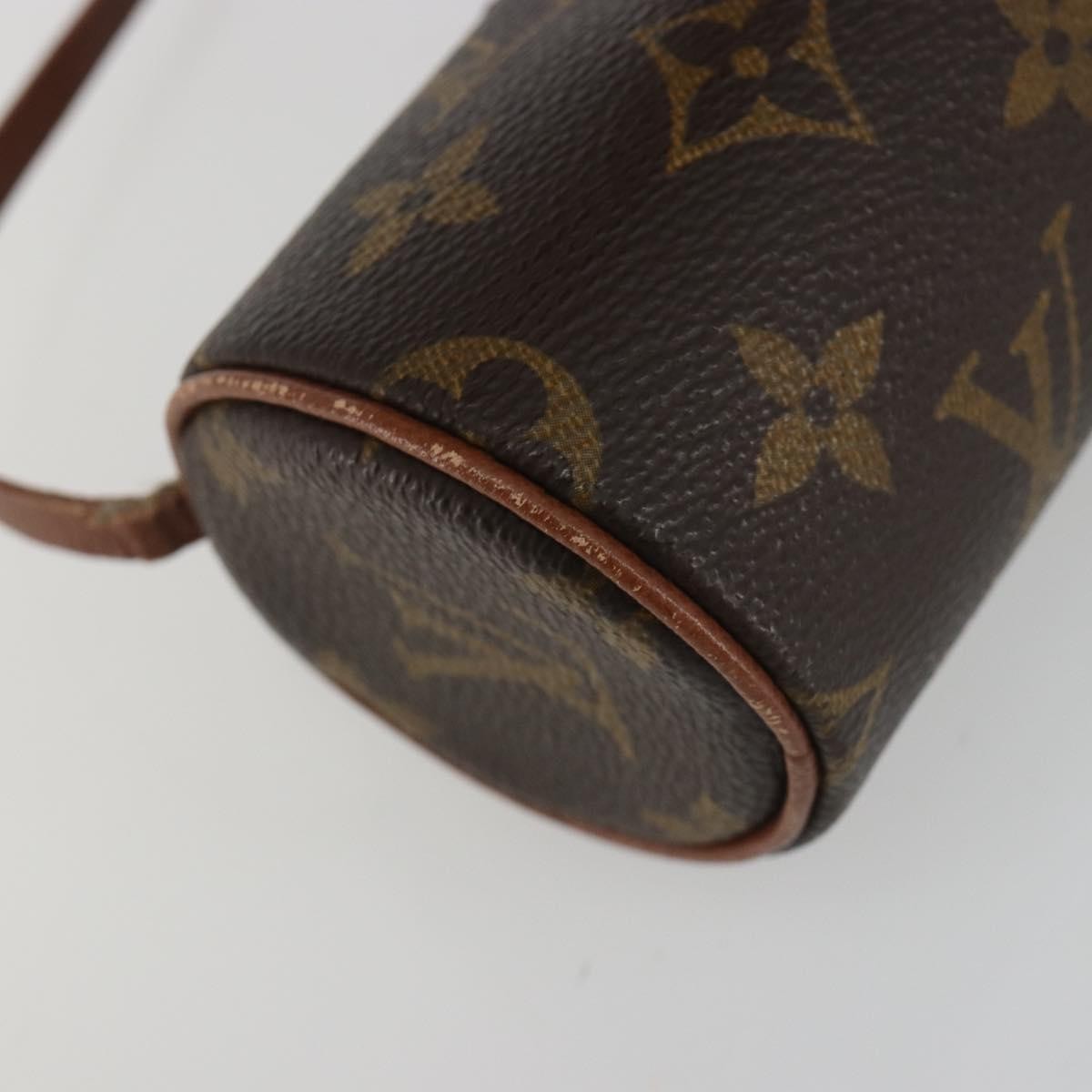 Louis Vuitton Papillon Pochette Monogram Canvas Brown Canvas Clutche & Pouche Bag (Pre-Owned)