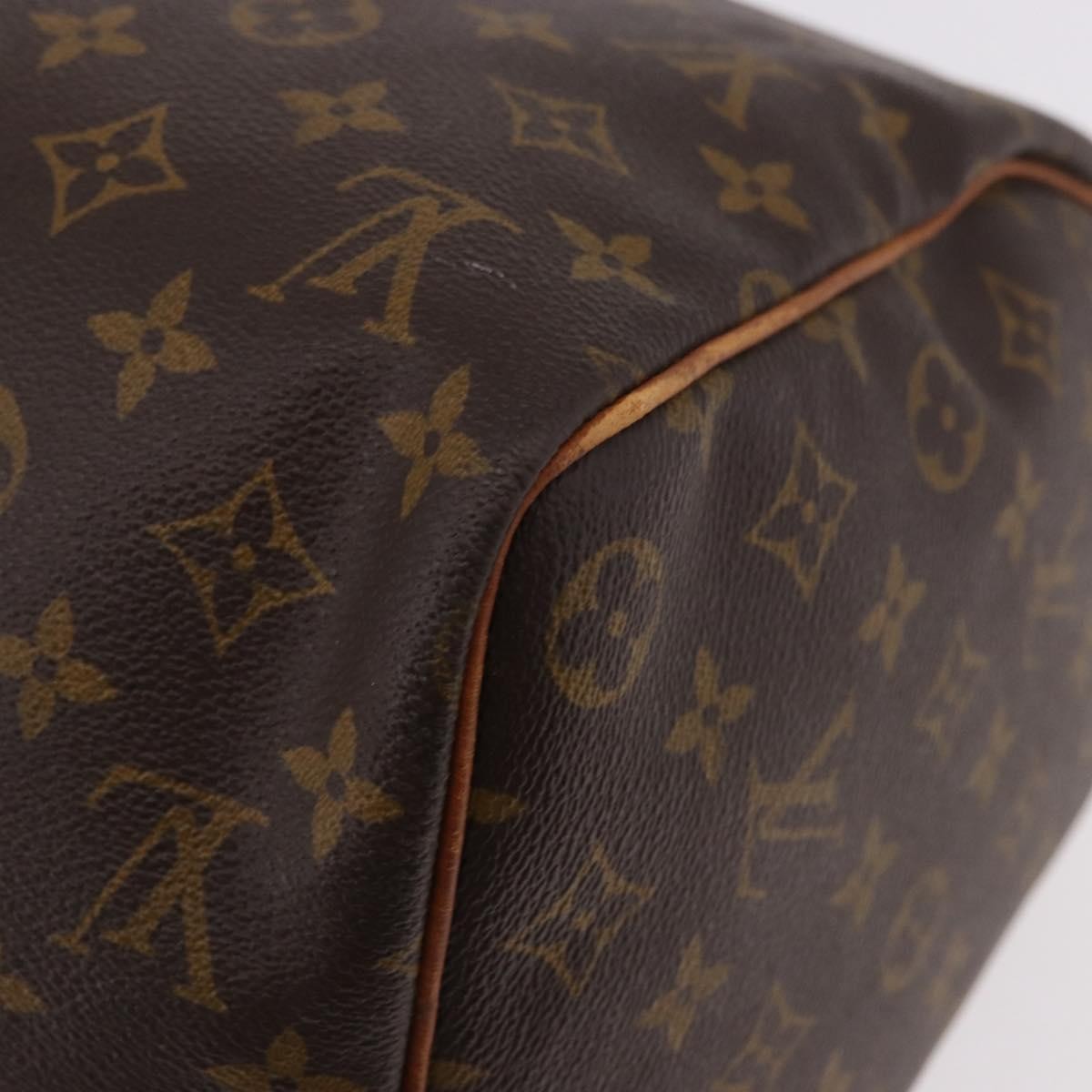 Louis Vuitton Keepall Monogram Canvas Brown Canvas Travel Bag Bag (Pre-Owned)