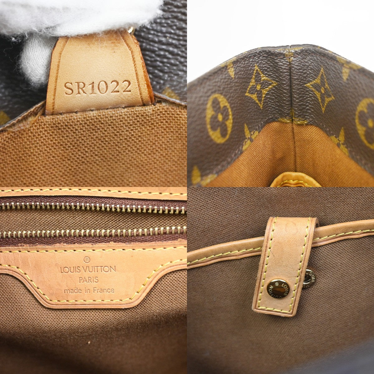 Louis Vuitton Vavin Monogram Brown Canvas Tote Bag Bag (Pre-Owned)