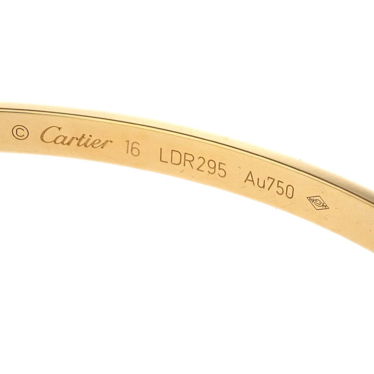 Cartier Love 18K Rose Gold Gold Rose_Gold Bracelet Jewelry (Pre-Owned)