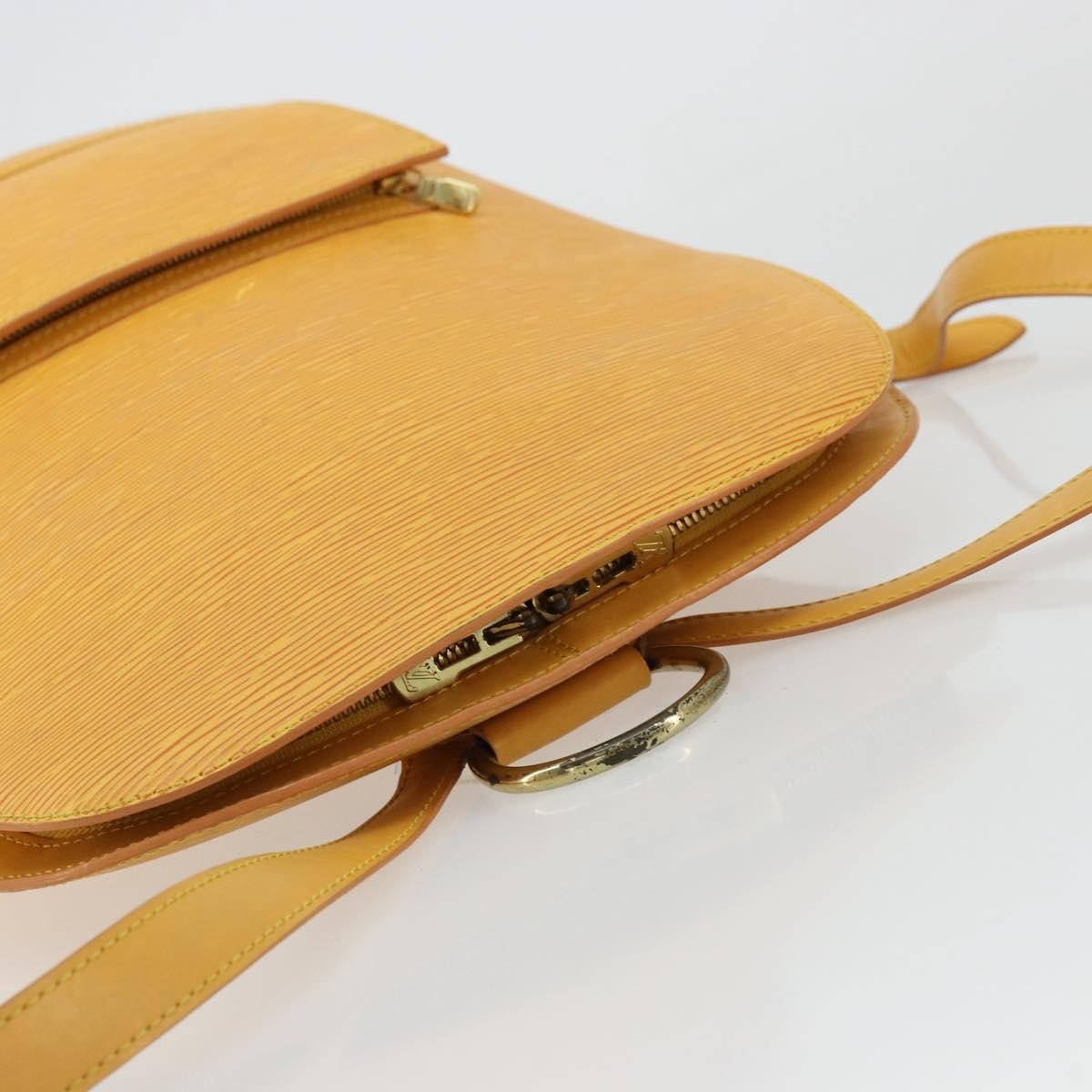 Louis Vuitton Gobelins Epi Leather Yellow Leather Backpack Bag (Pre-Owned)