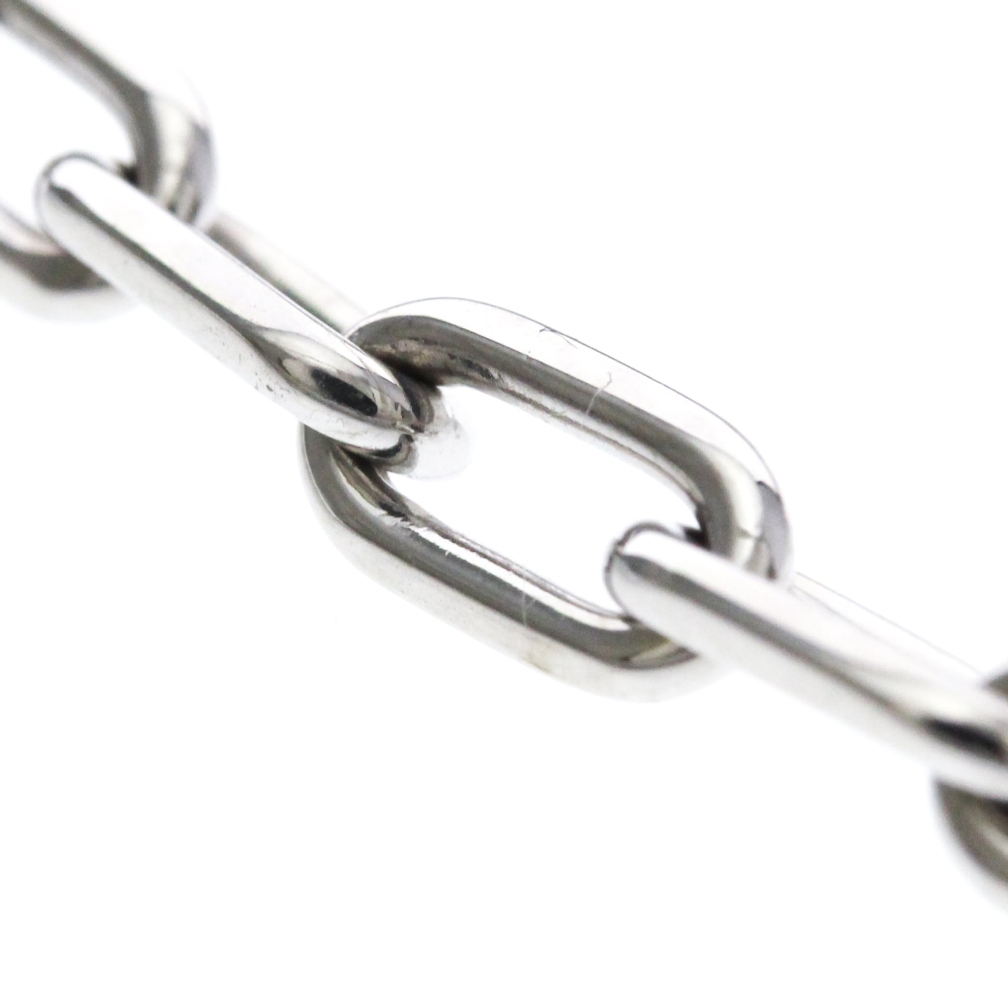 Cartier Spartacus 18K White Gold Silver White_Gold Bracelet Jewelry (Pre-Owned)
