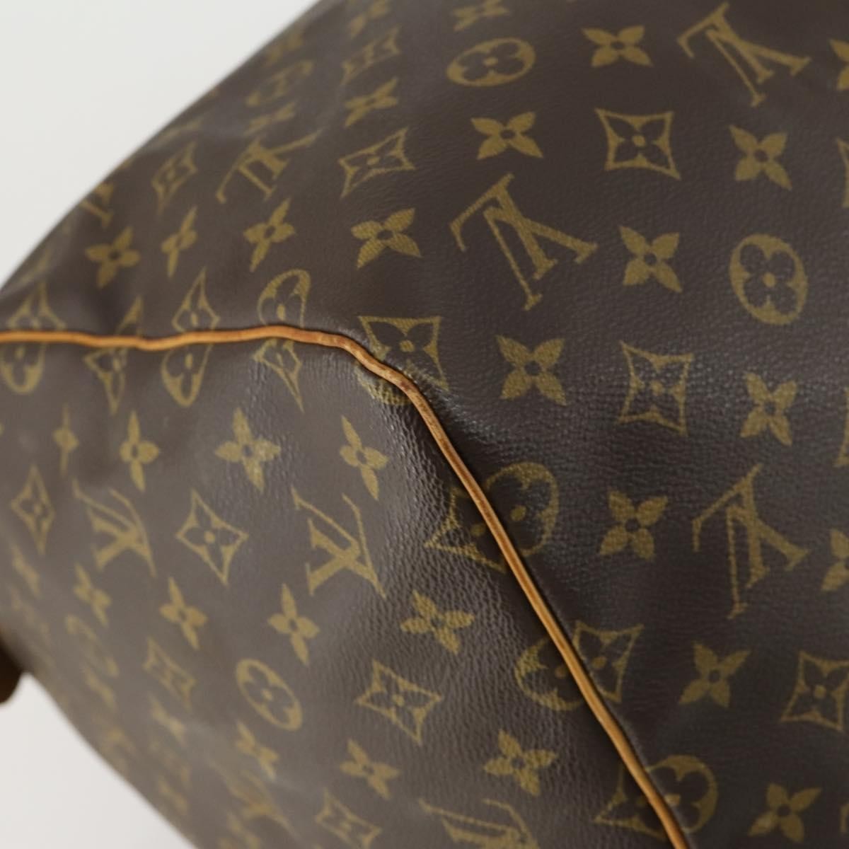Louis Vuitton Keepall Monogram Canvas Brown Canvas Travel Bag Bag (Pre-Owned)