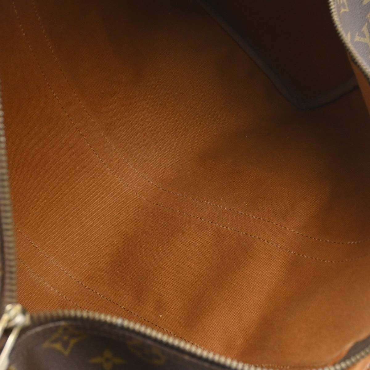 Louis Vuitton Keepall Monogram Canvas Brown Canvas Travel Bag Bag (Pre-Owned)