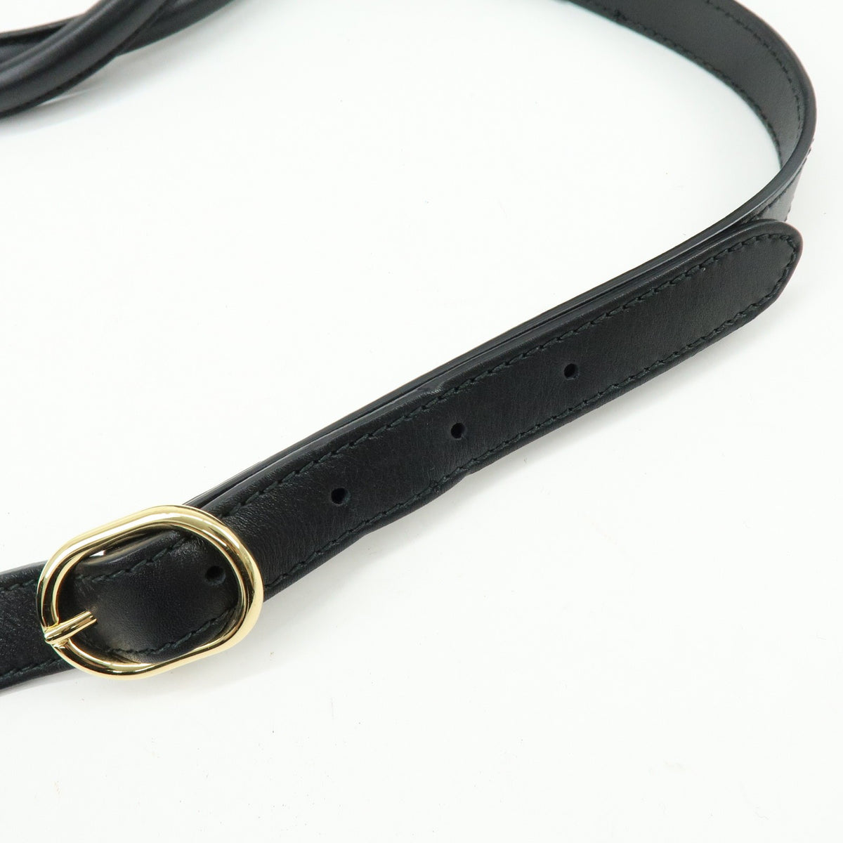 Gucci Soft Signature Convertible Top Handle Guccissima Leather Black Leather Handbag (Pre-Owned)