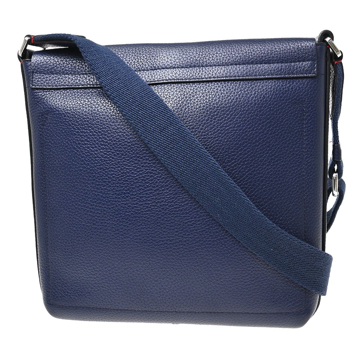 Loewe Anagram Leather Blue Leather Shoulder Bag Bag (Pre-Owned)