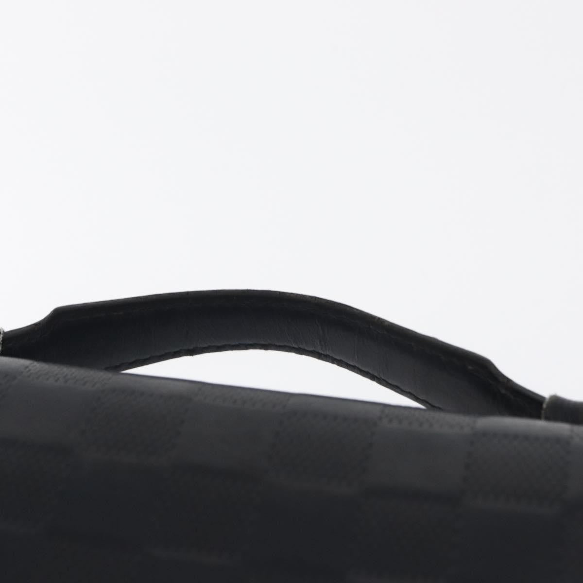 Louis Vuitton Zippy Xl Damier Leather Black Leather Wallets Accessory (Pre-Owned)
