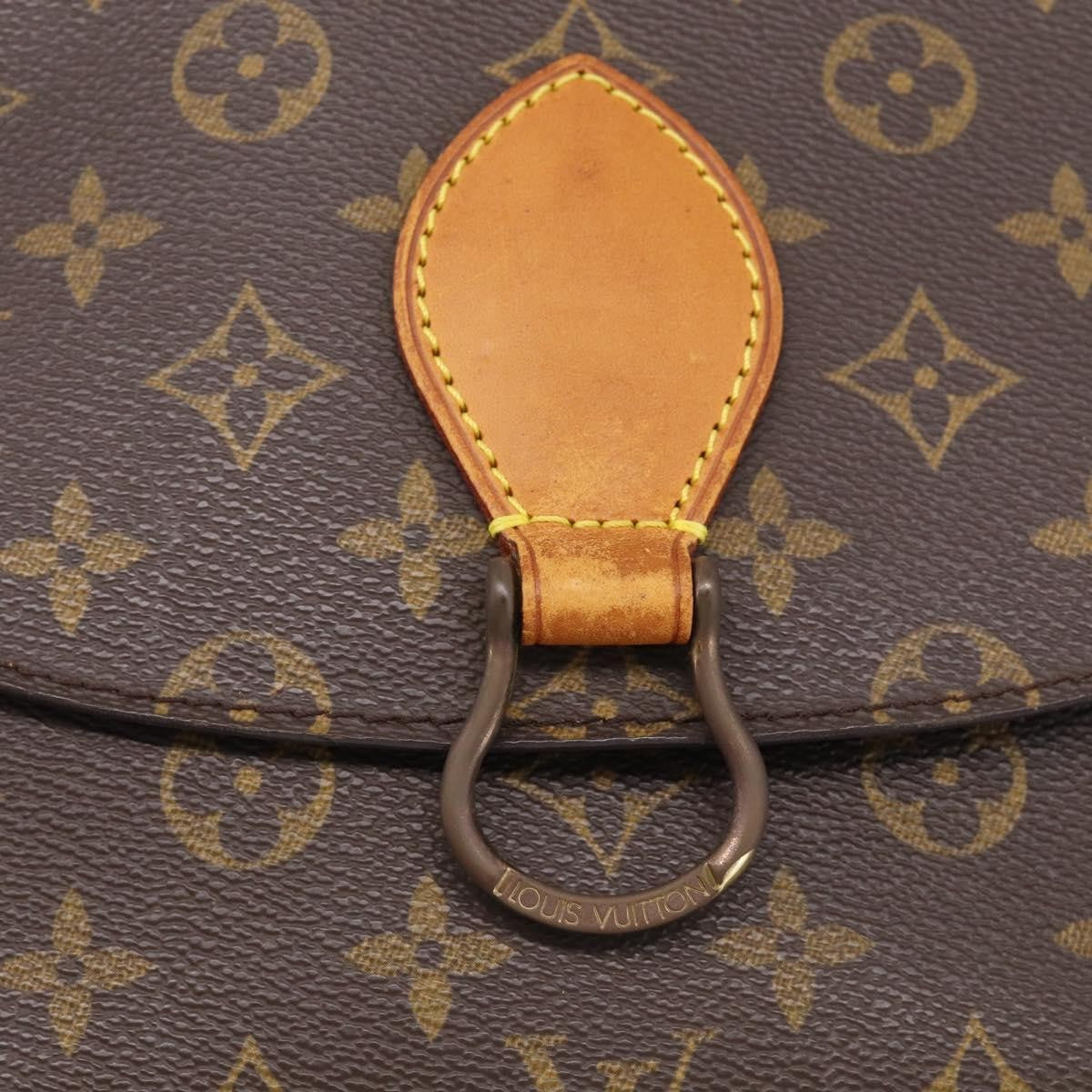 Louis Vuitton Saint Cloud Monogram Canvas Brown Canvas Handbag (Pre-Owned)
