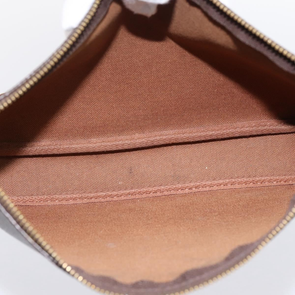 Louis Vuitton Pochette Accessoires Nm Monogram Canvas Brown Canvas Clutche & Pouche Bag (Pre-Owned)