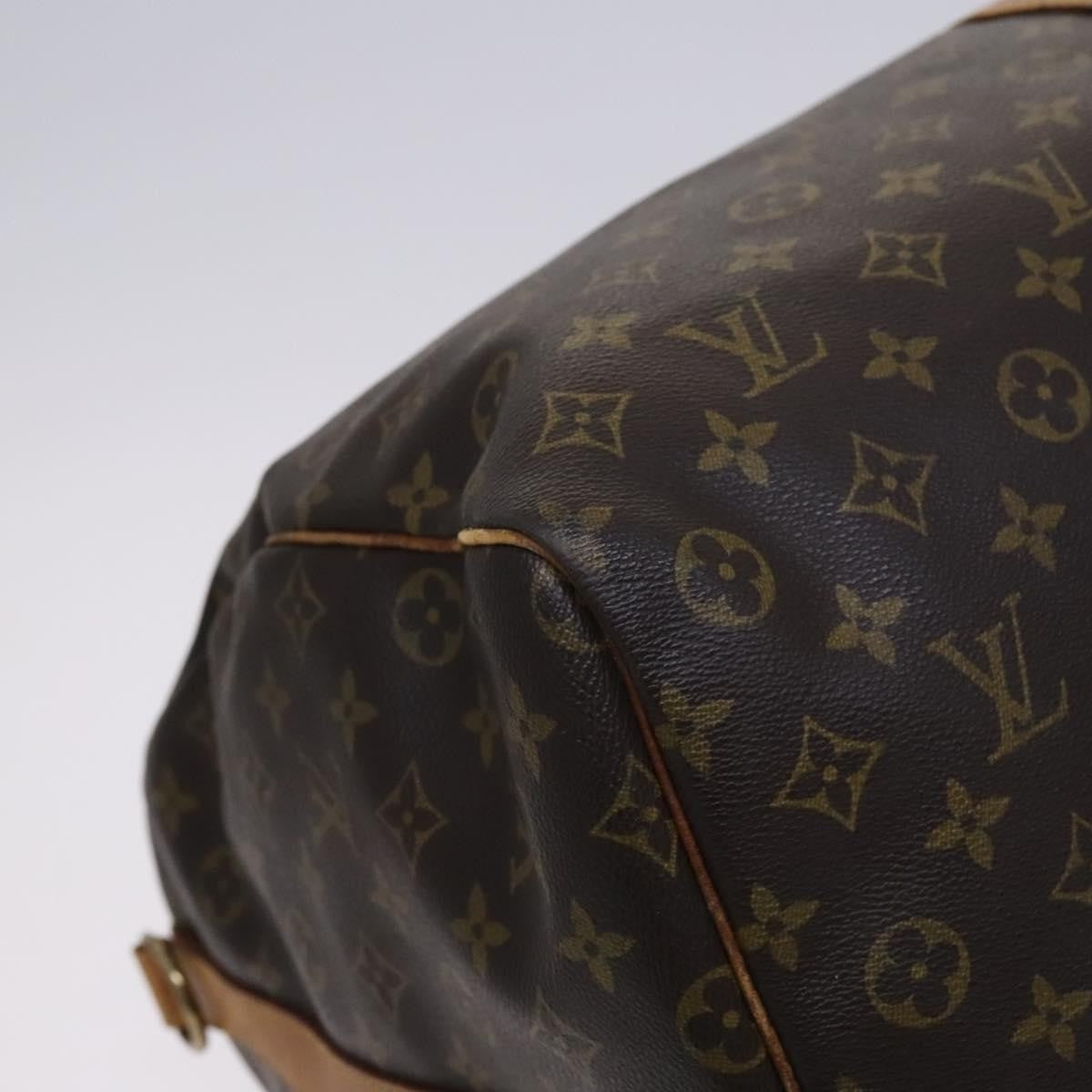 Louis Vuitton Keepall Bandouliere Monogram Canvas Brown Canvas Travel Bag Bag (Pre-Owned)