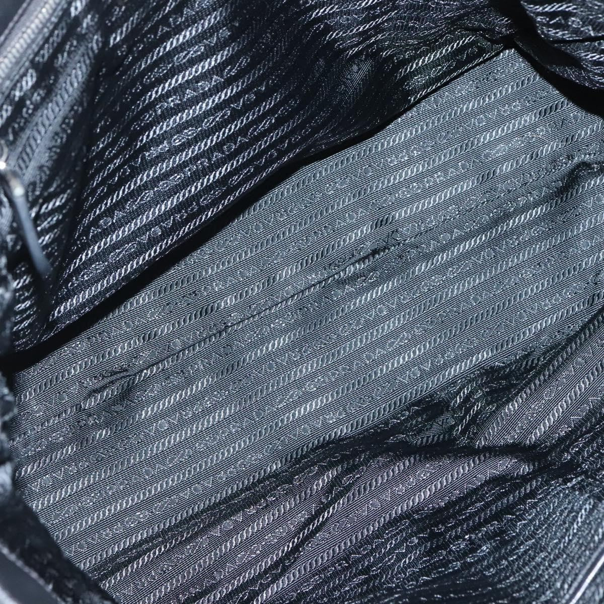 Prada Gaufre Tote Tessuto Black Nylon Bag (Pre-Owned)