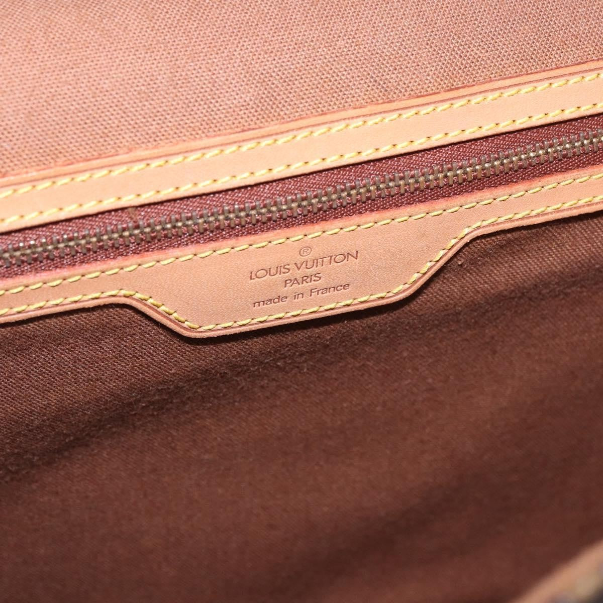 Louis Vuitton Beverly Monogram Canvas Brown Canvas Briefcase Bag (Pre-Owned)