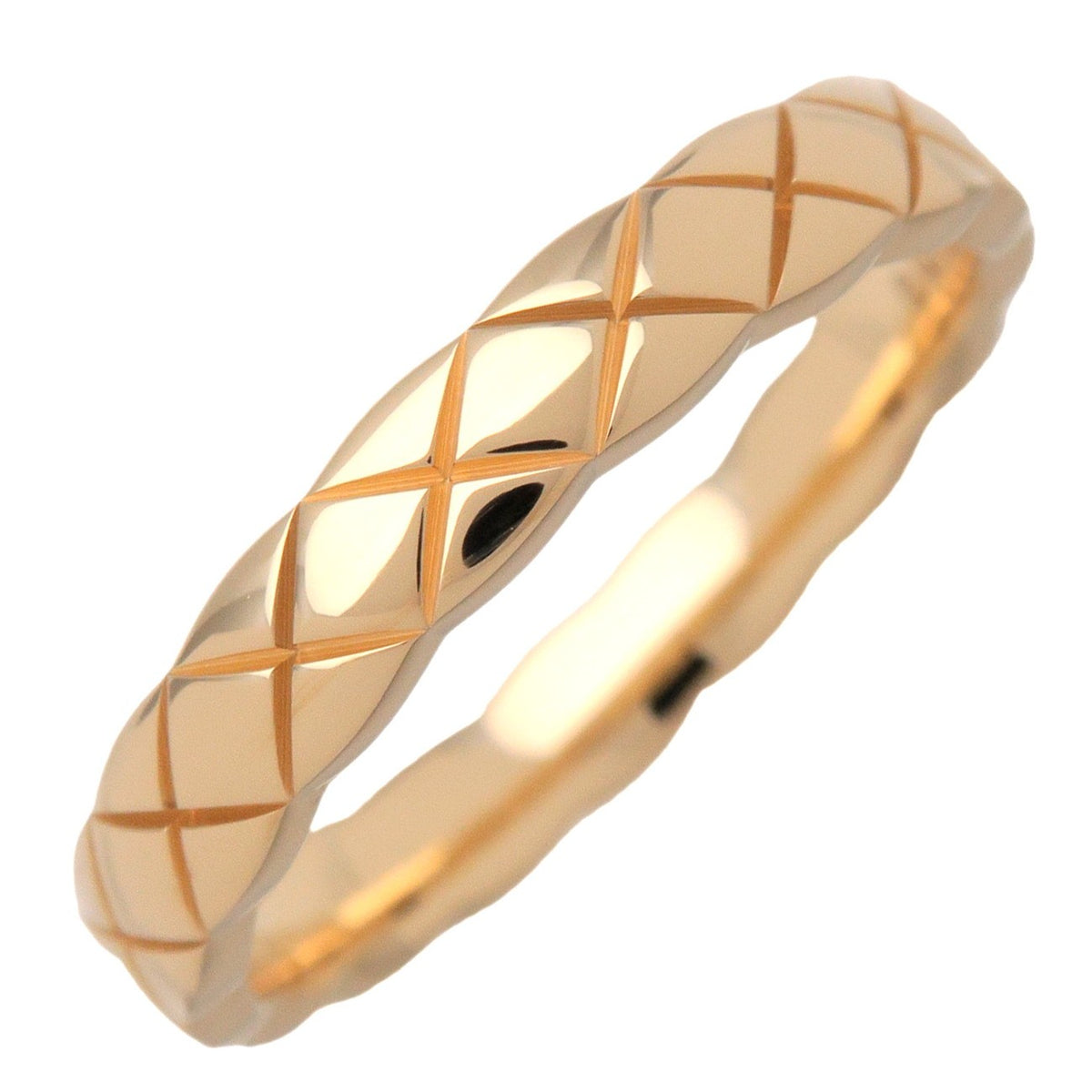Chanel Coco Crush 18K Yellow Gold Gold Yellow_Gold Ring Jewelry (Pre-Owned)