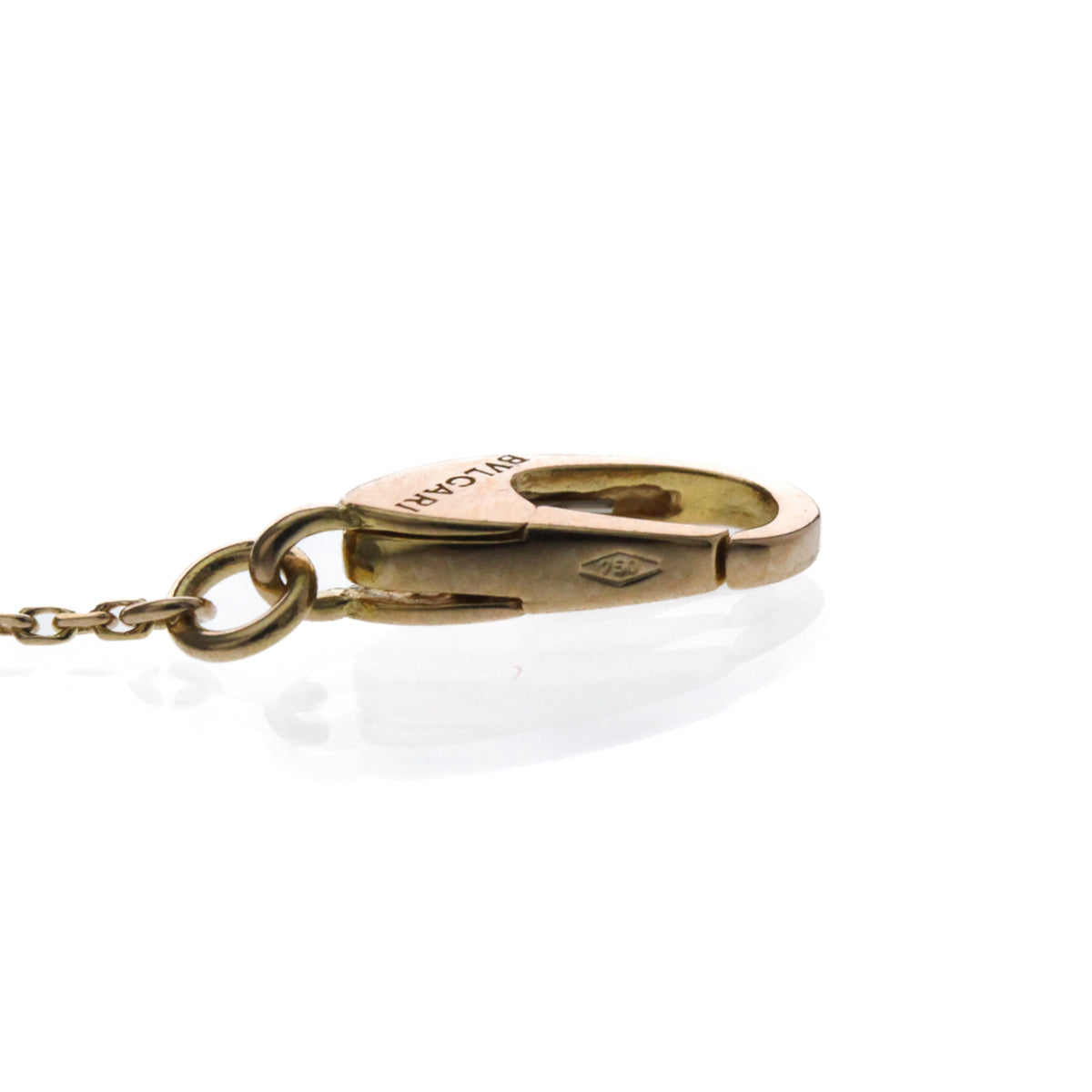 Bvlgari Fiorever Pendant 18K Rose Gold With Ruby And Diamonds Gold Pink_Gold Necklace Jewelry (Pre-Owned)