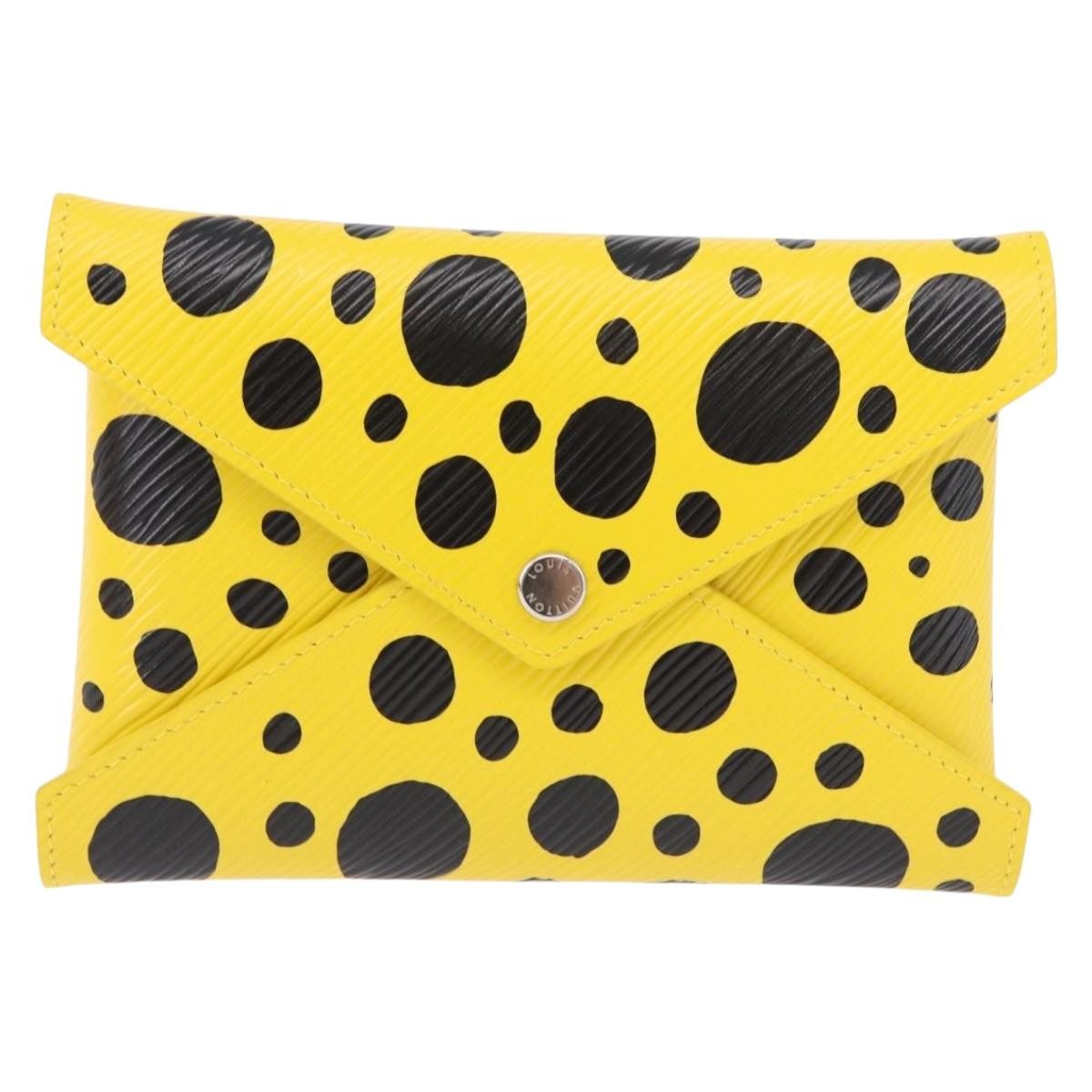 Louis Vuitton Kirigami Pochette Set Yayoi Kusama Infinity Dots Epi Leather Black Leather Clutche & Pouche Bag (Pre-Owned)