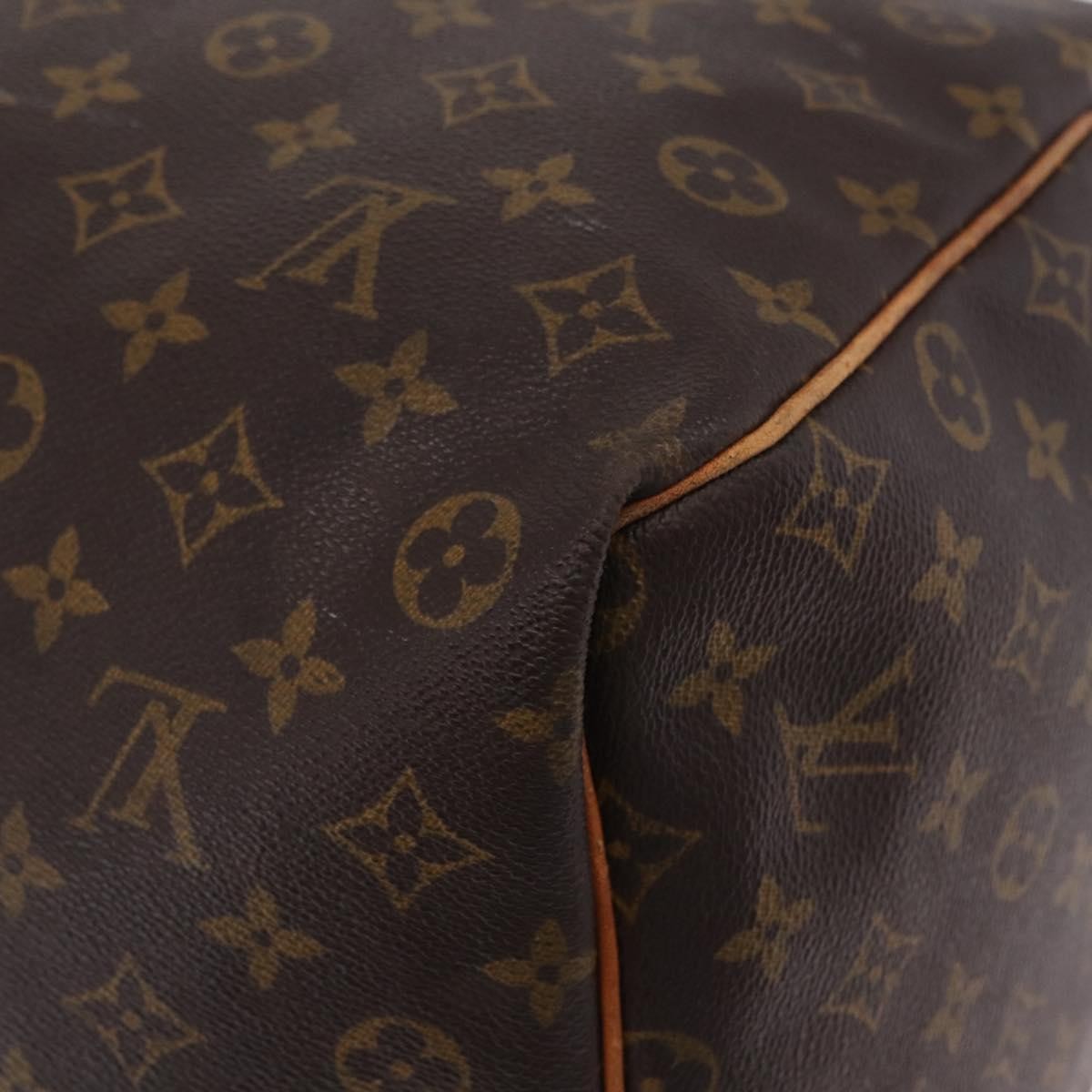 Louis Vuitton Keepall Monogram Canvas Brown Canvas Travel Bag Bag (Pre-Owned)