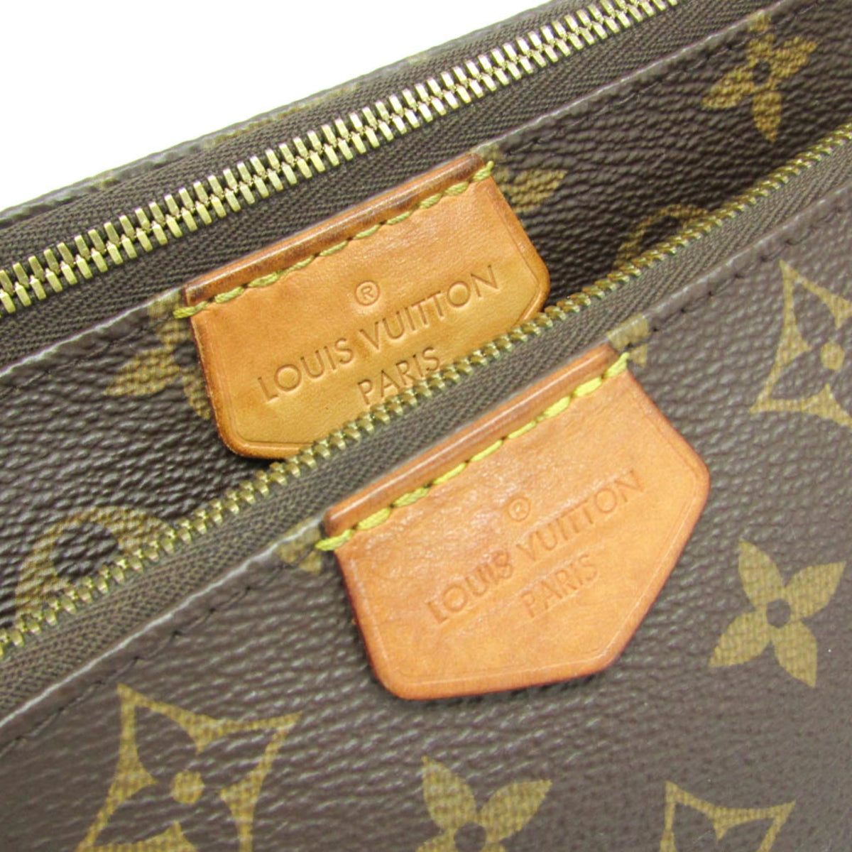 Louis Vuitton Multi Pochette Accessoires Pouch Monogram Canvas Brown Canvas Clutche & Pouche Bag (Pre-Owned)