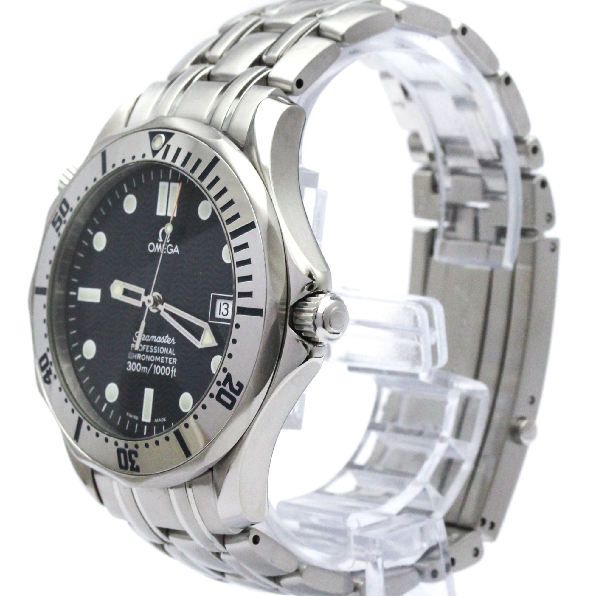 Omega Seamaster Professional Diver 300M Chronometer Automatic Stainless Steel Watch (Pre-Owned)