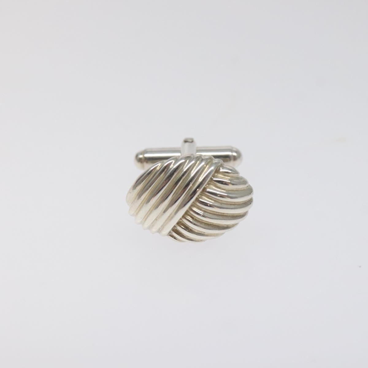 Tiffany & Co. Shell-Style Line Oval Cuffs Silver 925 Silver Silver Jewelry (Pre-Owned)