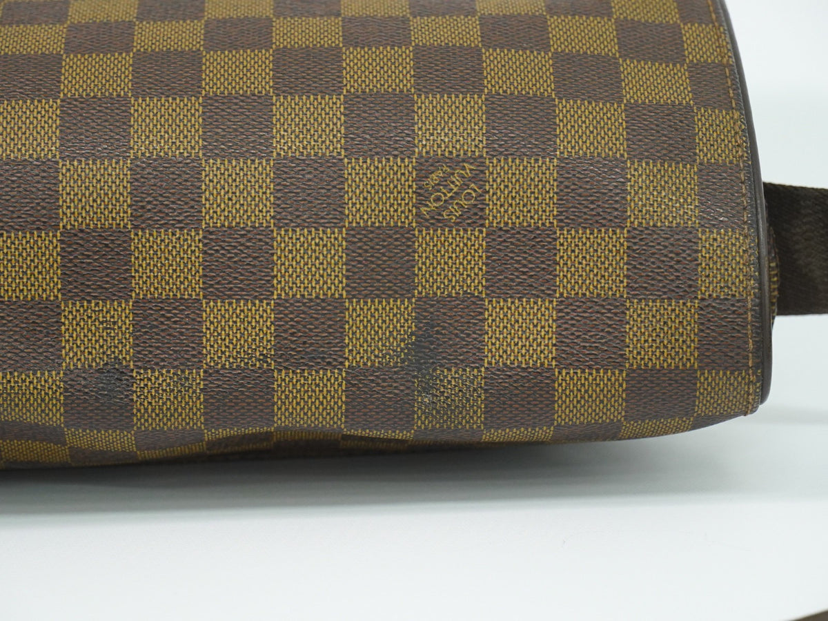 Louis Vuitton Brooklyn Damier Ebene Brown Canvas Shoulder Bag Bag (Pre-Owned)