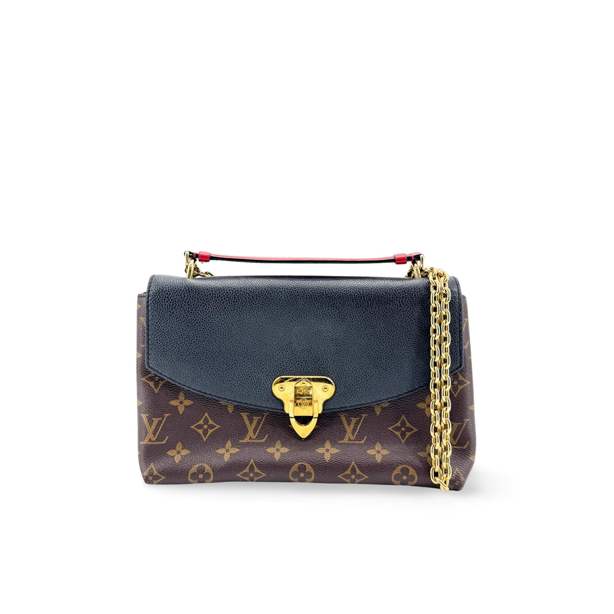 Louis Vuitton Vavin Chain Wallet Nm Monogram Empreinte Leather Black Canvas Shoulder Bag Bag (Pre-Owned)