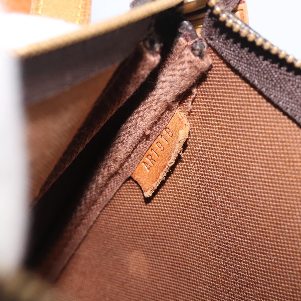 Louis Vuitton Pochette Accessoires Nm Monogram Canvas Brown Canvas Clutche & Pouche Bag (Pre-Owned)