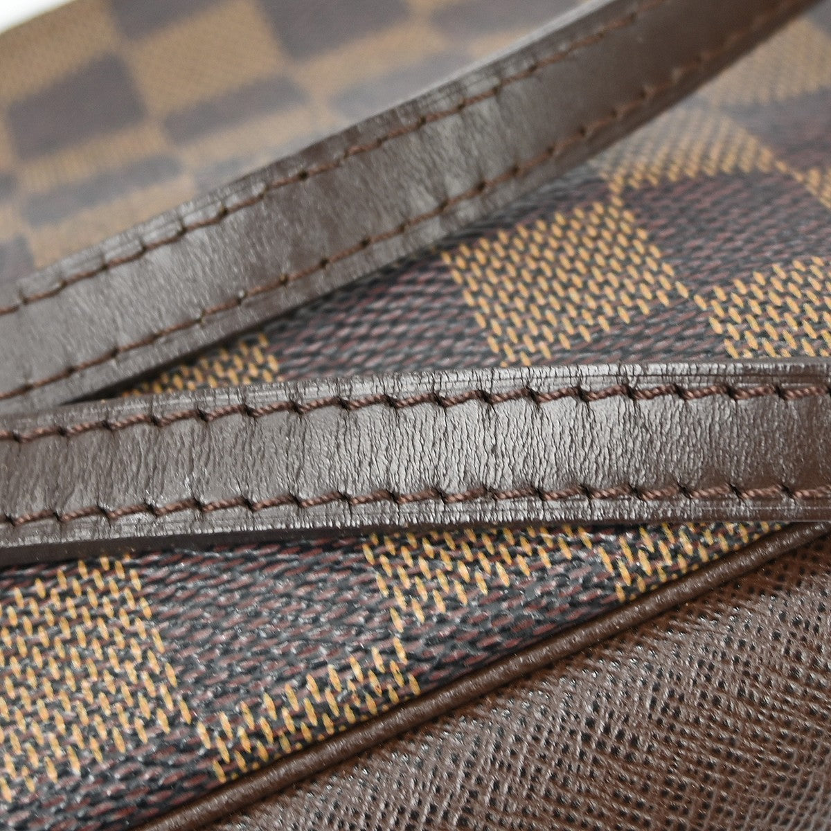 Louis Vuitton Trousse Make Up Damier Canvas Brown Canvas Clutche & Pouche Bag (Pre-Owned)