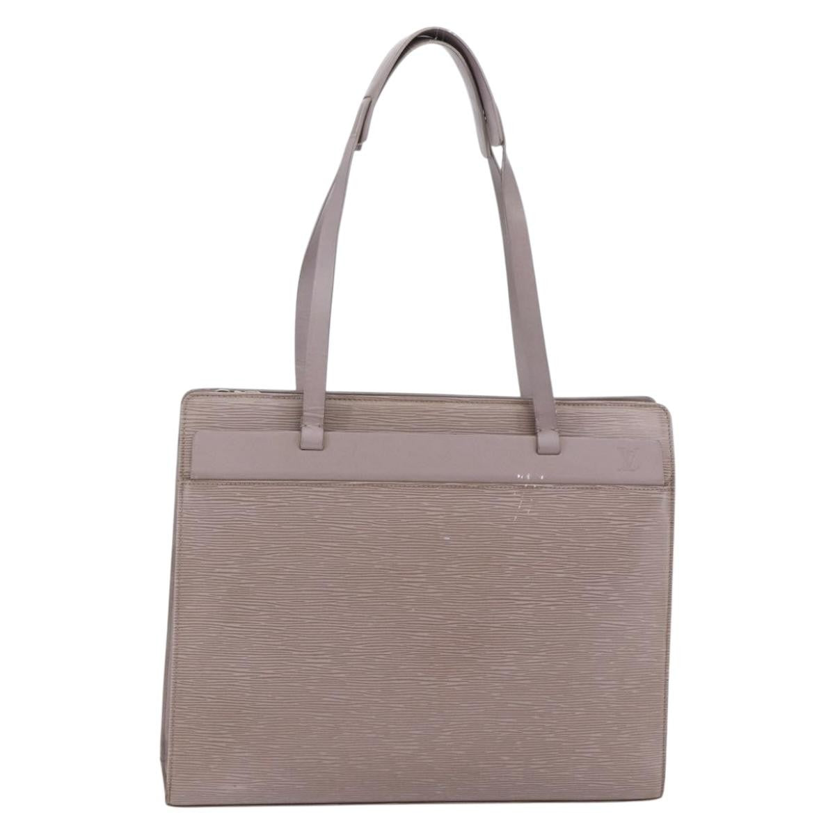 Louis Vuitton Croisette Epi Leather Purple Leather Tote Bag Bag (Pre-Owned)
