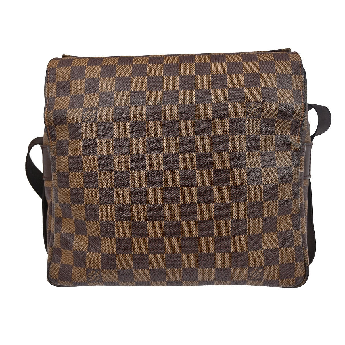 Louis Vuitton Naviglio Damier Brown Canvas Shoulder Bag Bag (Pre-Owned)